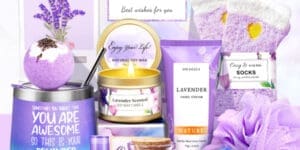 Lavender Relaxation Self Care Spa Mother's Day Gift Basket
